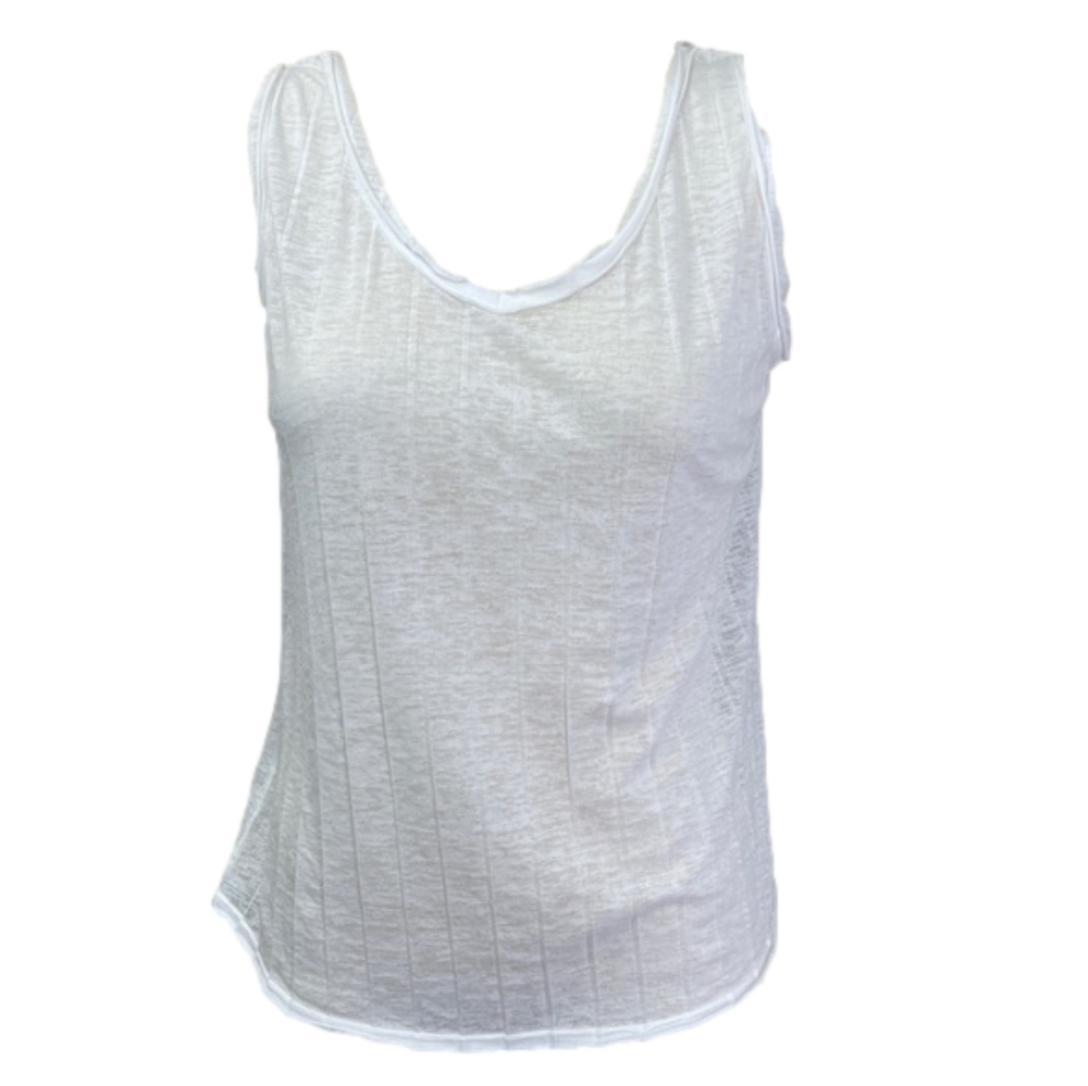 Cotelac Tank Top White Small